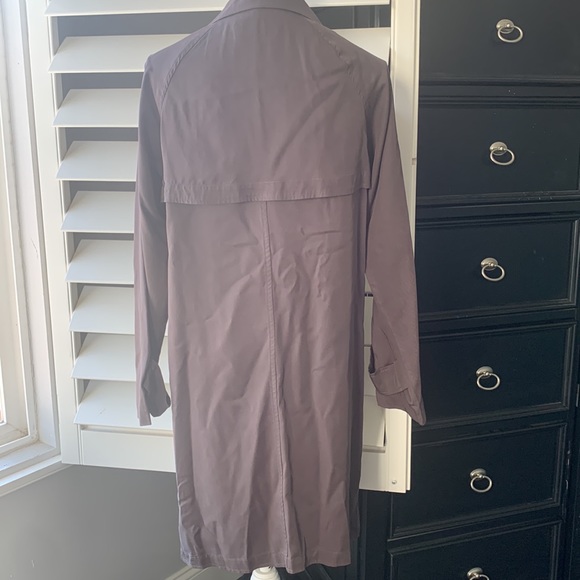 Gray Vigoss trench/duster, size small. - Picture 7 of 7